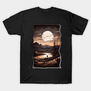 CLOUDY SUNSET T-Shirt